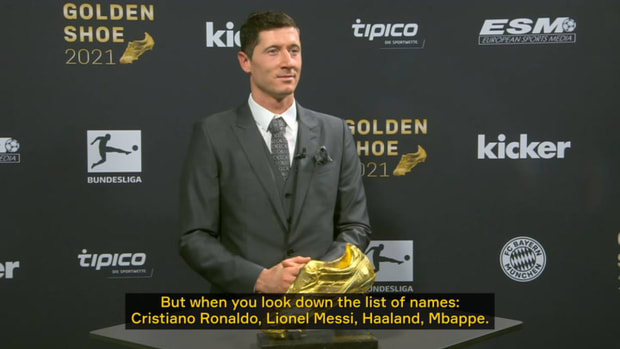 Exclusive: Lewandowski on winning the Golden Shoe 2021